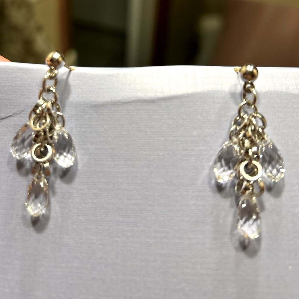 Swarovski brand chandelier earrings